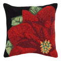 Frontporch Poinsettia Indoor Outdoor Throw Pillow