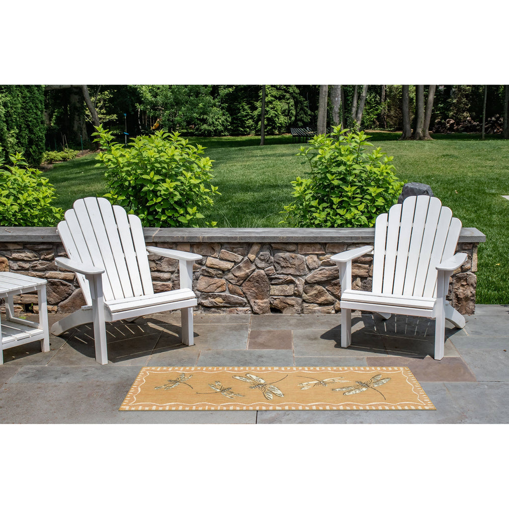 Carmel Dragonfly Indoor Outdoor Area Rug