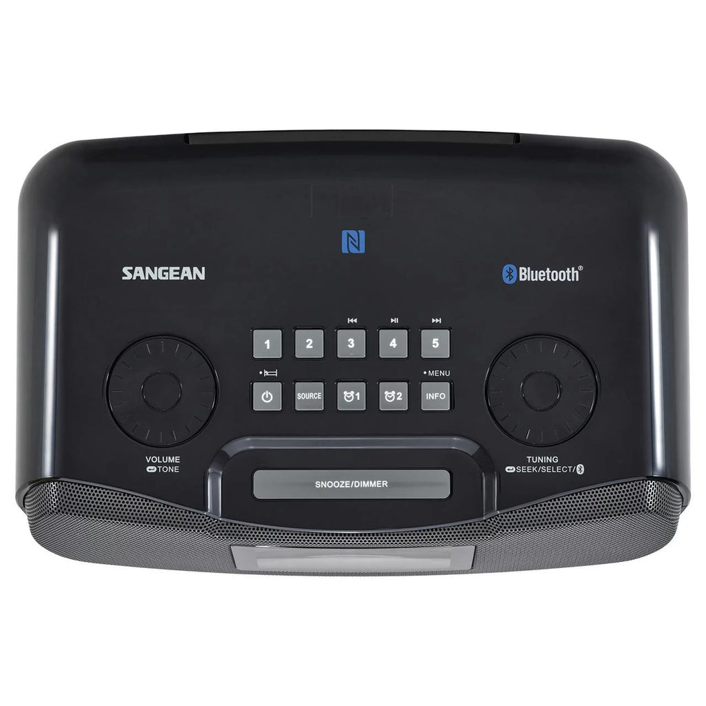 Digital AM/FM Bluetooth Clock Radio with USB Charger M41332