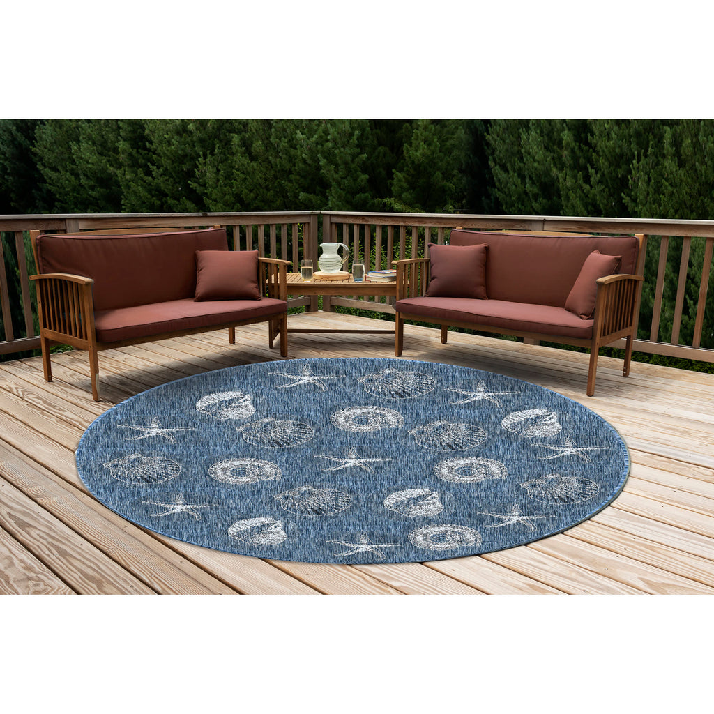 Carmel Shells Indoor Outdoor Area Rug