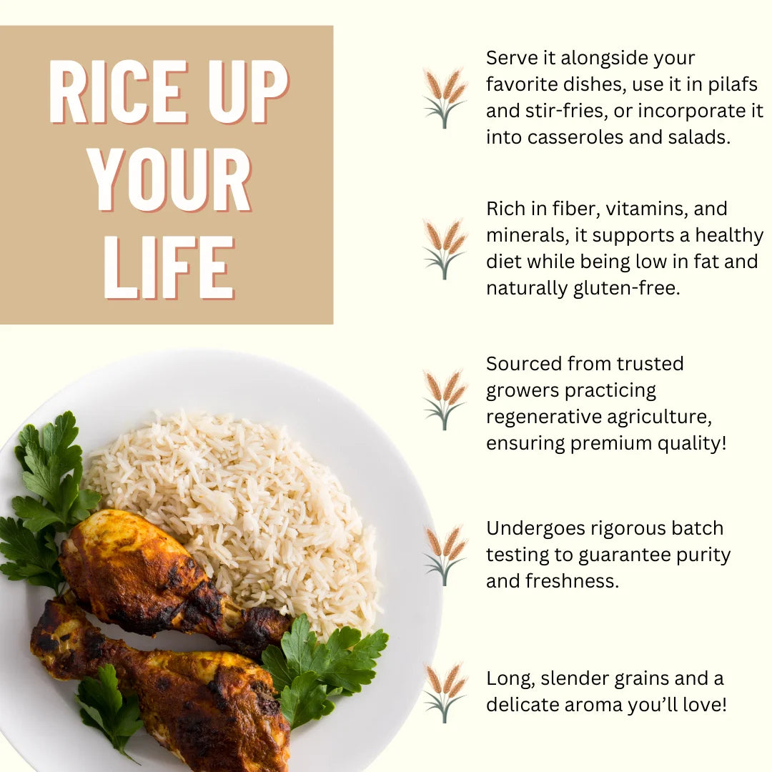 40 lb. White Basmati Rice C236