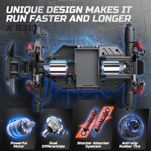 1:10 Scale 4WD 2.4GHz RC Car A658705