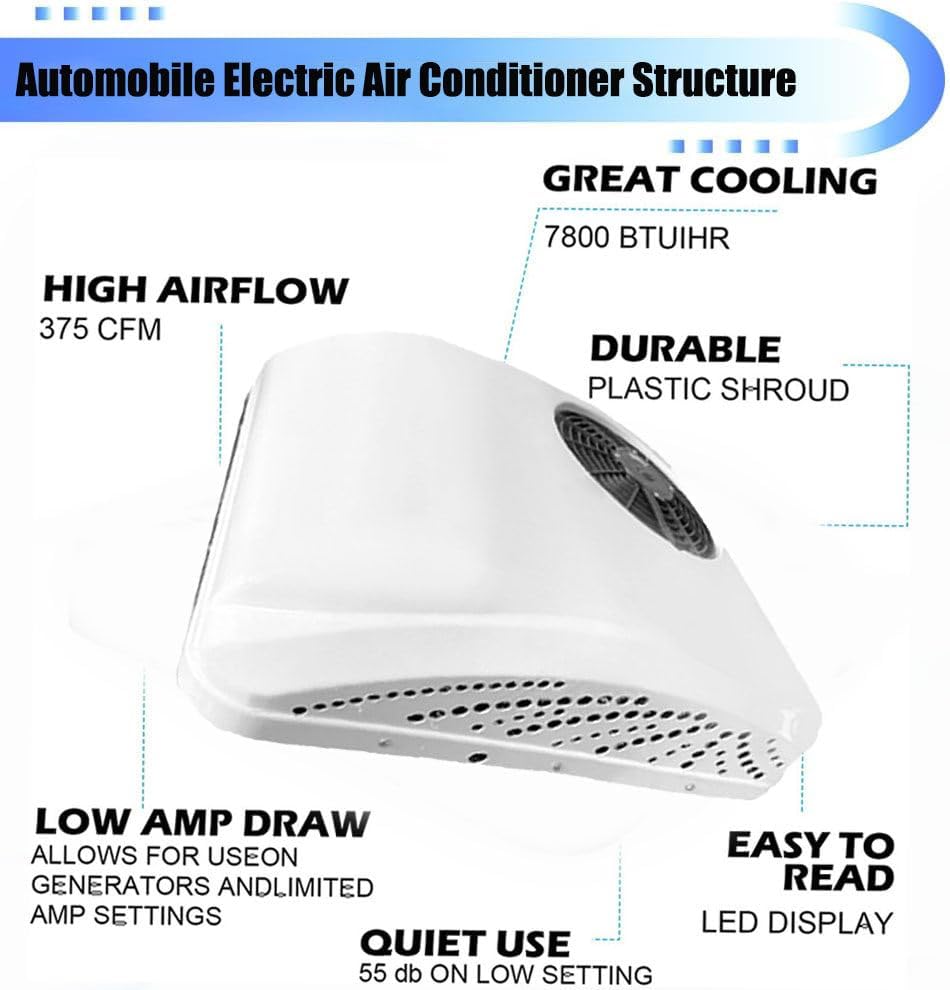 24V Heating Cooling RV Air Conditioner C9224
