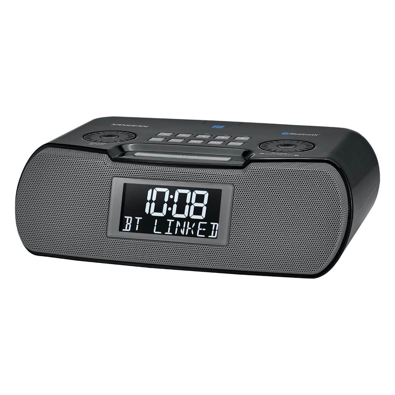 Digital AM/FM Bluetooth Clock Radio with USB Charger M41332