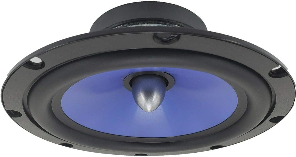 2 Pairs 6.5-Inch 2-Way Car Audio Component Speaker System with Woofers Tweeters & Crossovers J67546