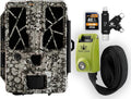Trail Camera (30MP) with 16 GB SD Card, Card Reader, and Steel Reinforced Strap U6606