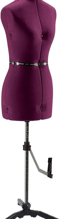 Maroon Nylon Child-size Adjustable Dress Form O932