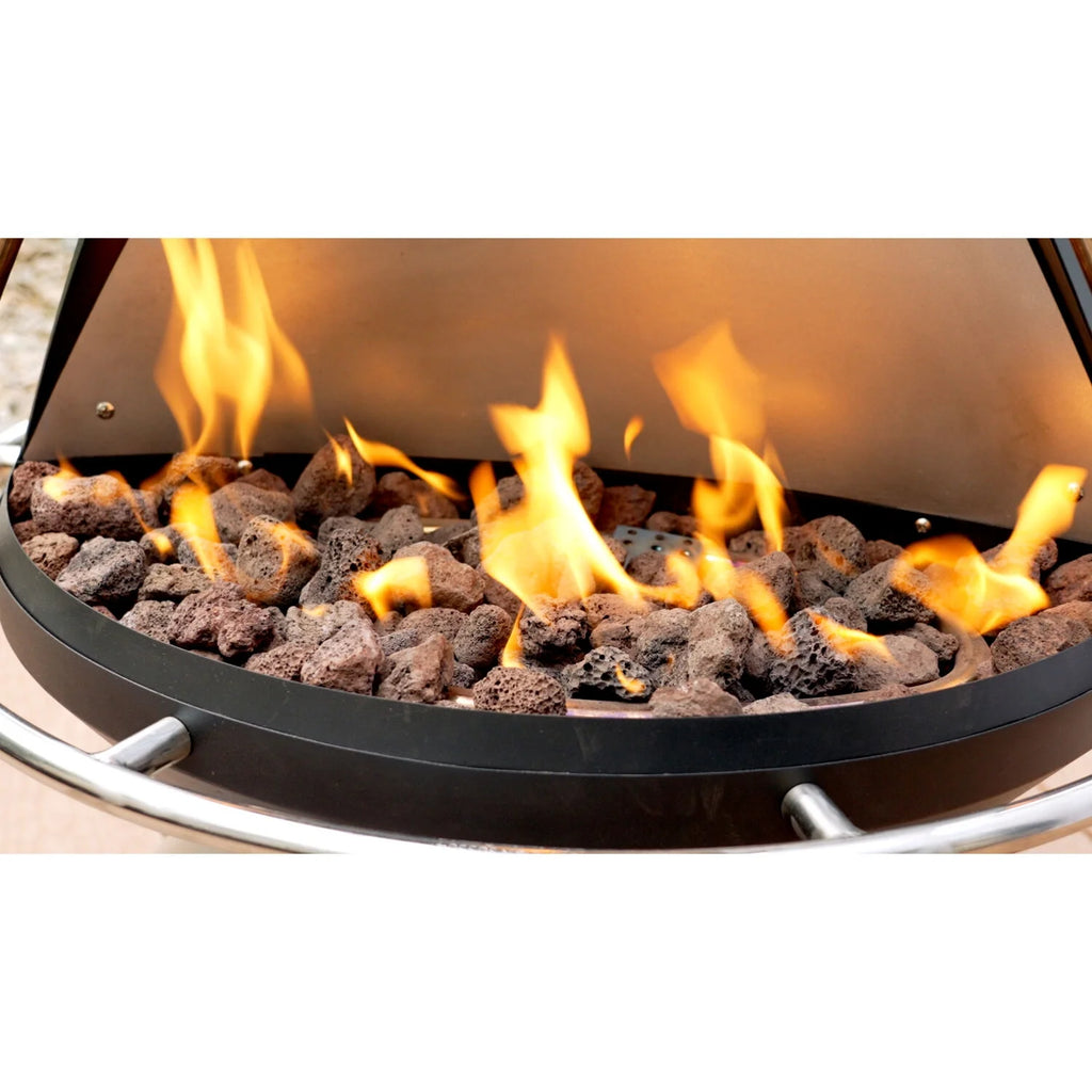 Propane Fire Pit with Tip-Over Safety Switch F5020