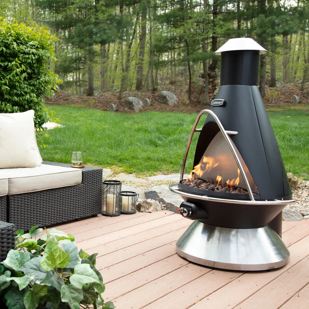 Propane Fire Pit with Tip-Over Safety Switch F5020