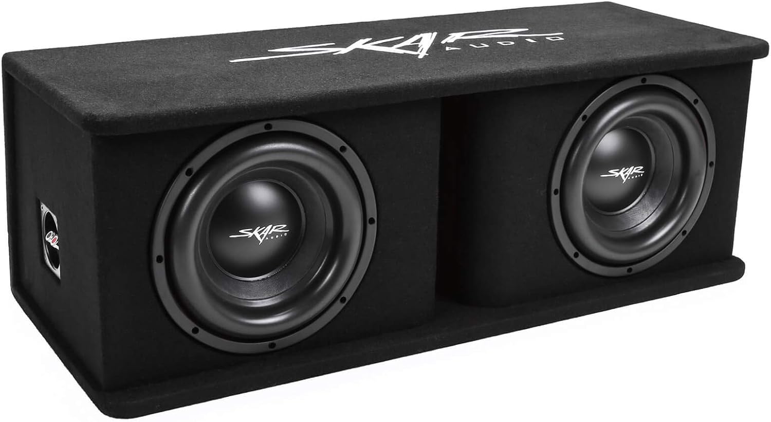 Dual 10" 2,400 Watt Loaded Subwoofer Enclosure with Amplifier Y61208