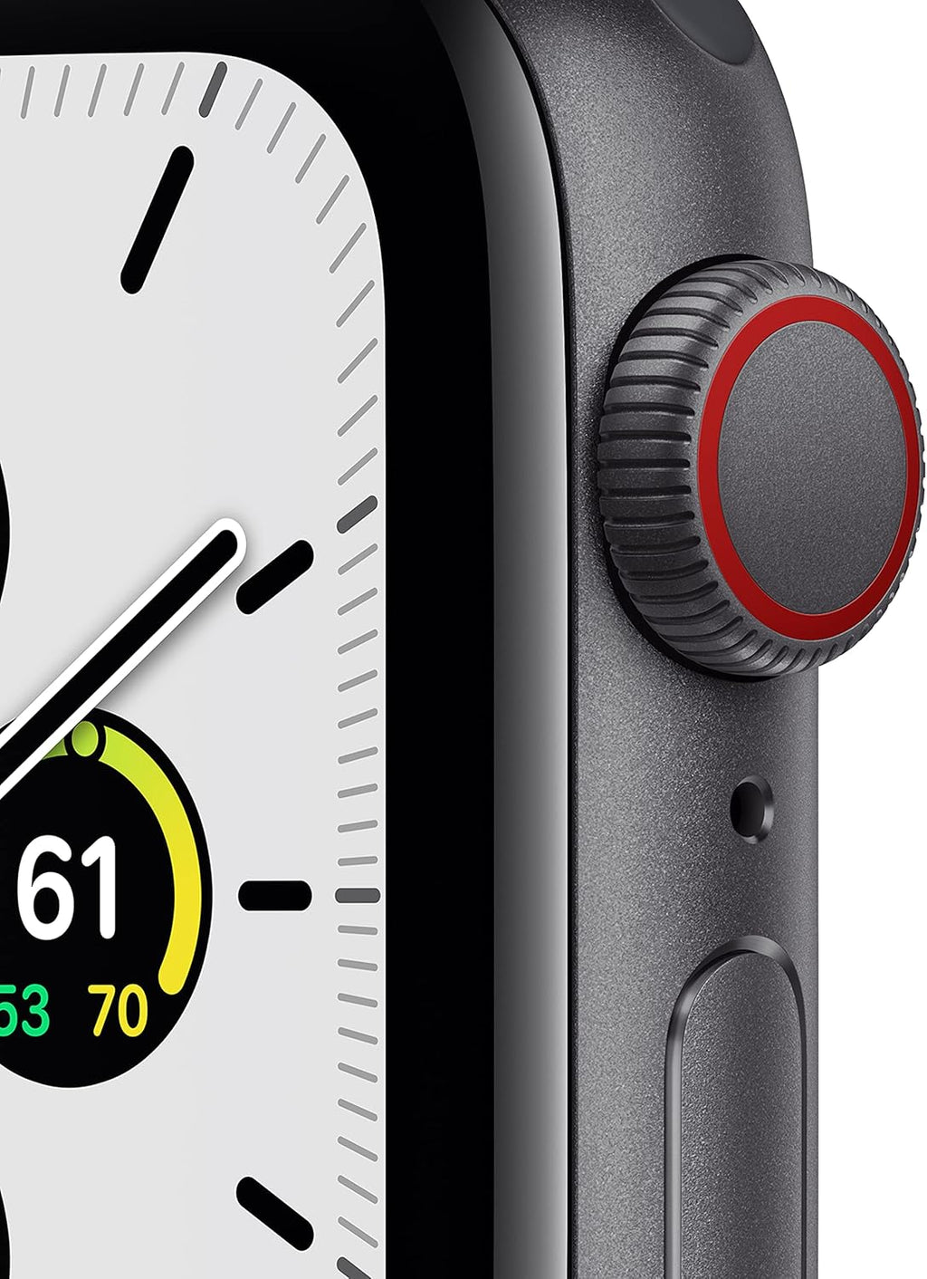 Space Grey Aluminium Case 40mm Smart Watch with Midnight Sport Band E65081