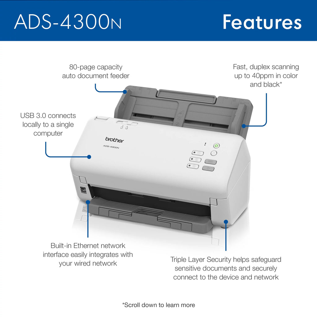 Professional Desktop Document Scanner J654