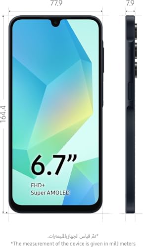 Blue Black 4GB RAM 128GB Storage Android Smartphone M5548