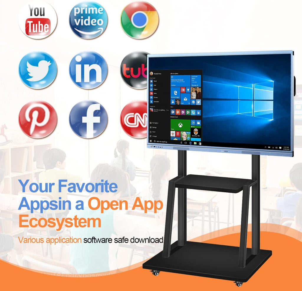 55 Inch 4K UHD Touch Screen Interactive Smart Whiteboard B2395