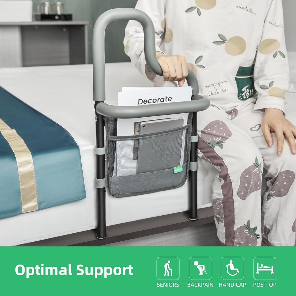 Adjustable Bed Rail with Storage Pocket M466515