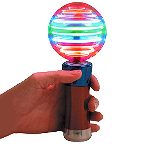 7.5 Inch Light Up Magic Ball Toy Wands, Set of 2 C7772