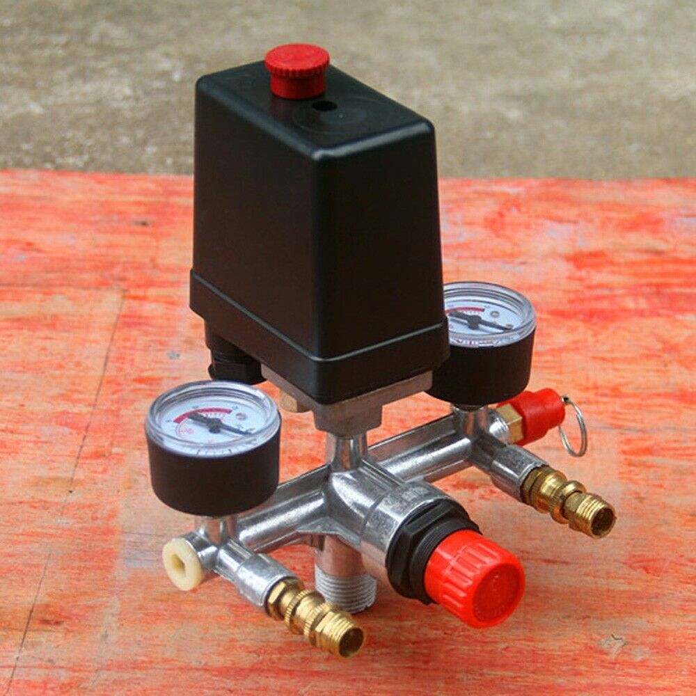 Parts Air Compressor Pressure Control Switch Valve Manifold Assembly W56600