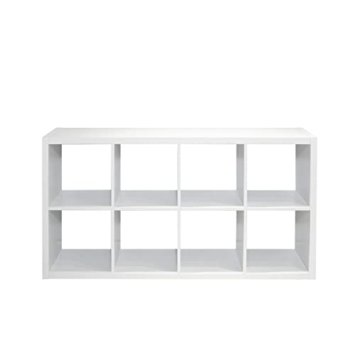 8-cube Open Back Storage Shelf S52038