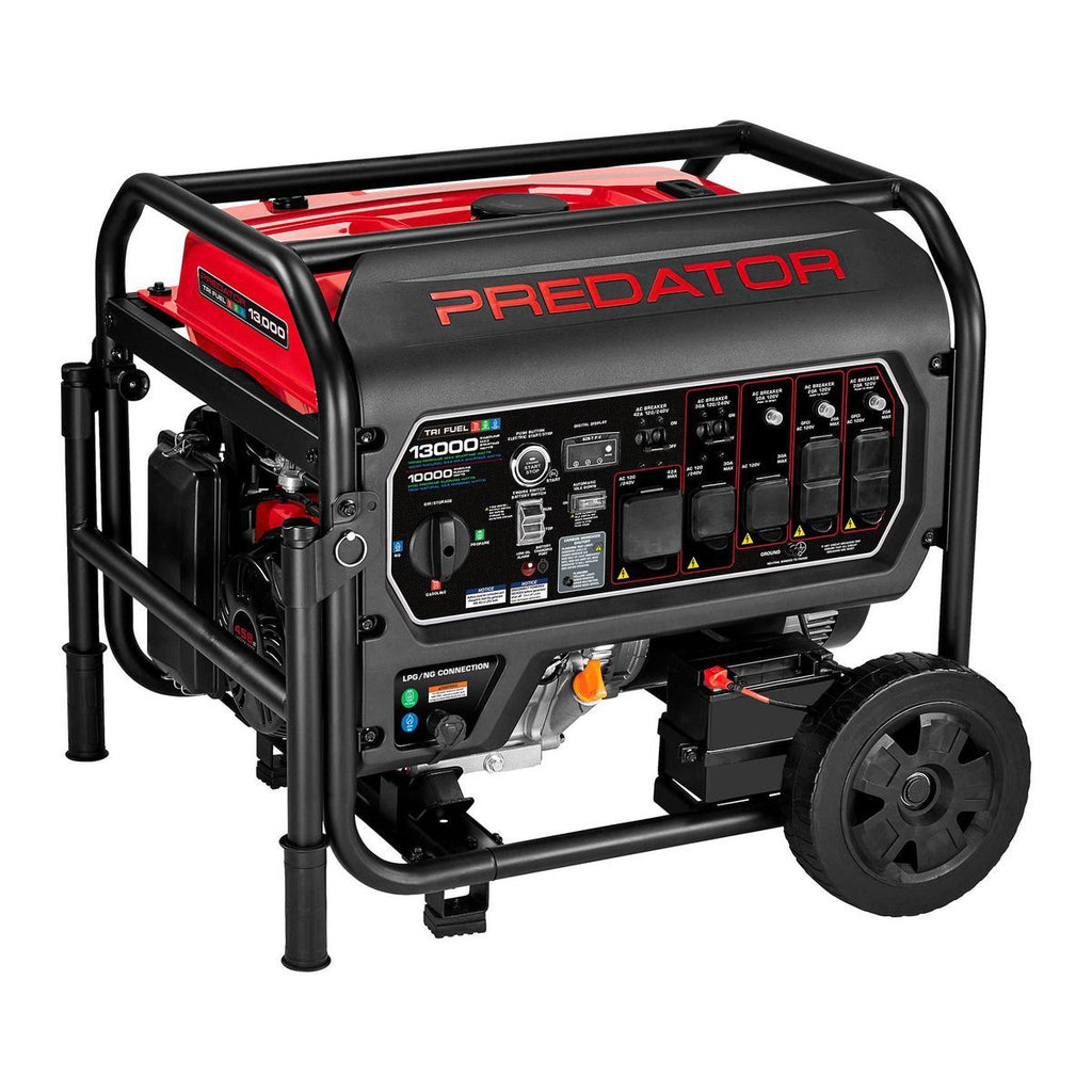 13,000 Watt Tri-Fuel Portable Generator with Remote Start P47214