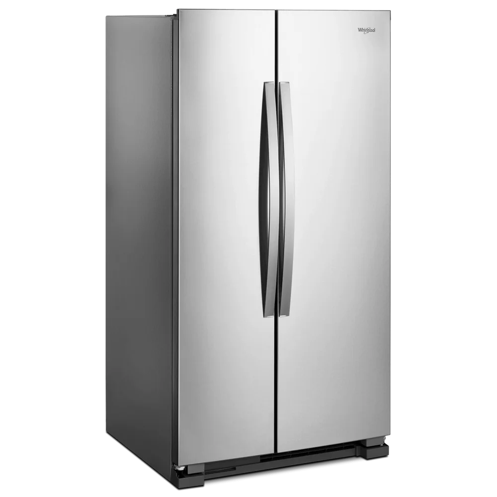 36" Wide 25.1 Cu. Ft. Side By Side Refrigerator Stainless Steel U63549