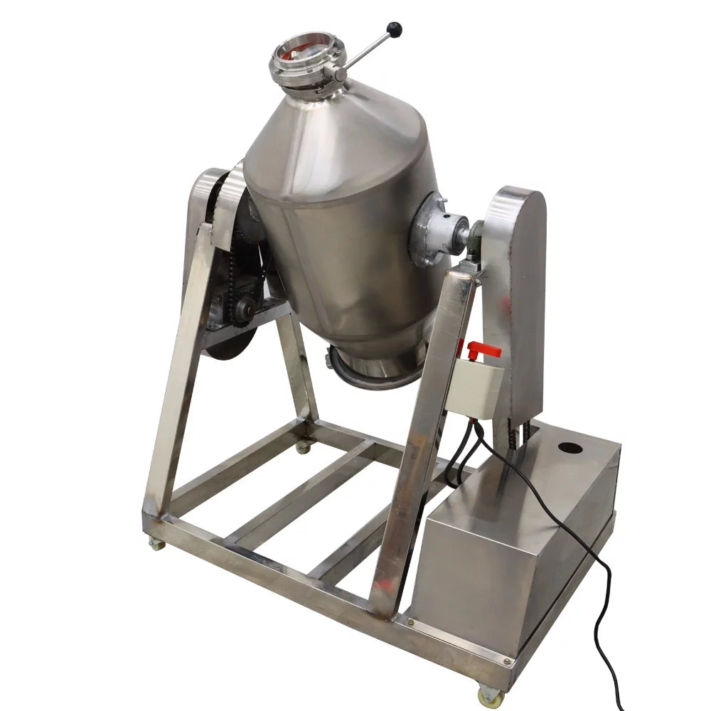 60L Stainless Steel Dry Powder Mixer Drum Blender 110V U513770