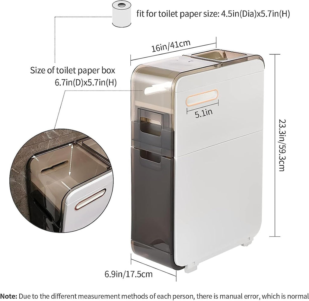 Floor-standing Bathroom Storage Cabinets H8462