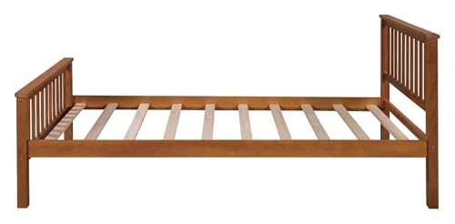 Twin Bed Frame Platform with Headboard and Footboard O503129