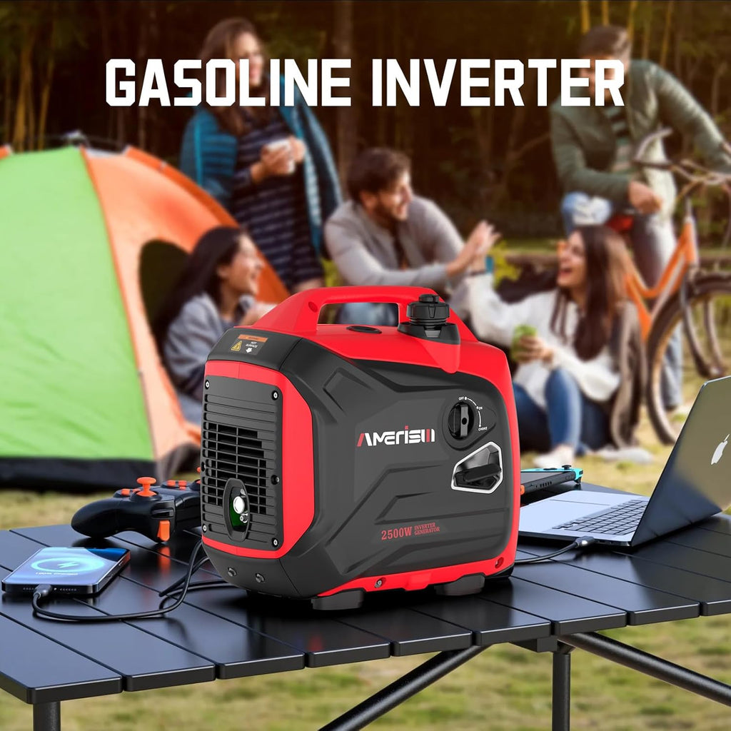 2500-Watt Gas Powered Portable Inverter Generator N10788