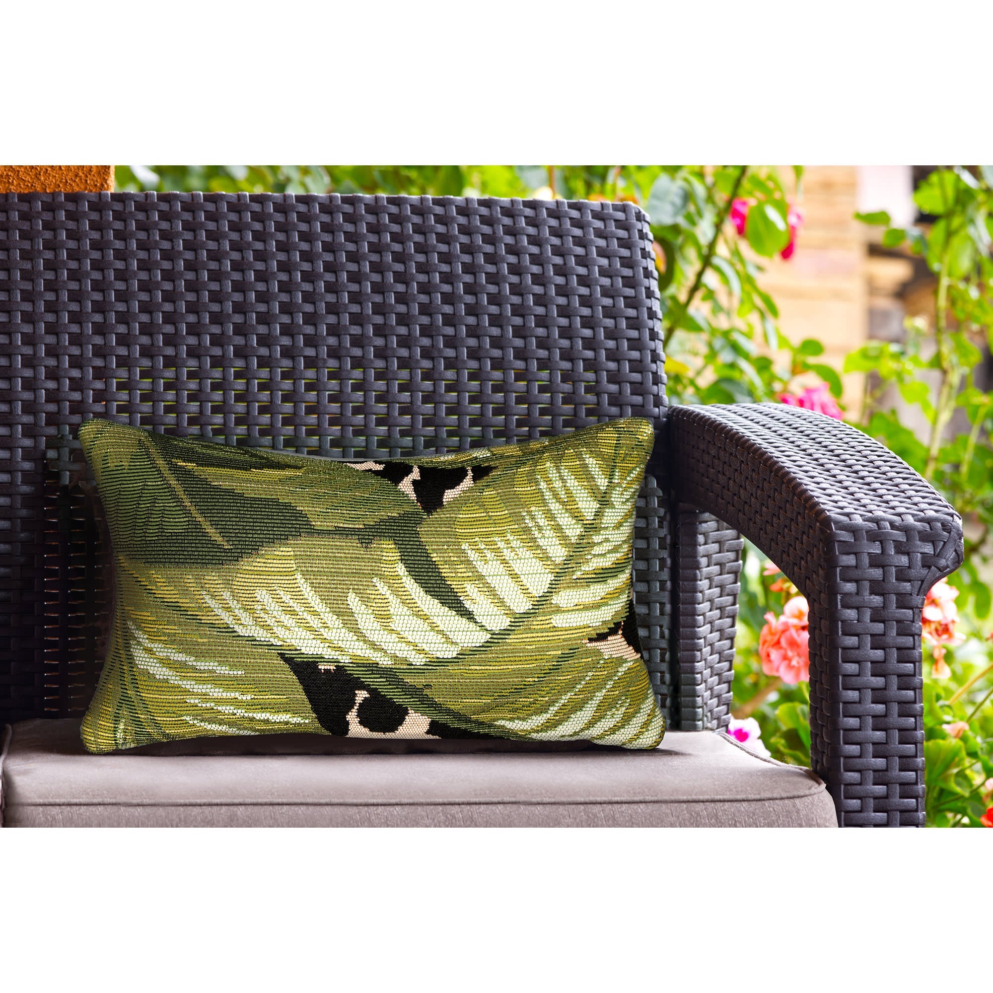 Marina Safari Indoor Outdoor Throw Pillow