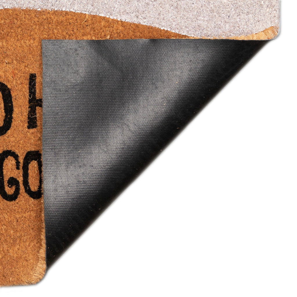 Natura Ho Ho Home Coir Doormat with Non-Slip Backing