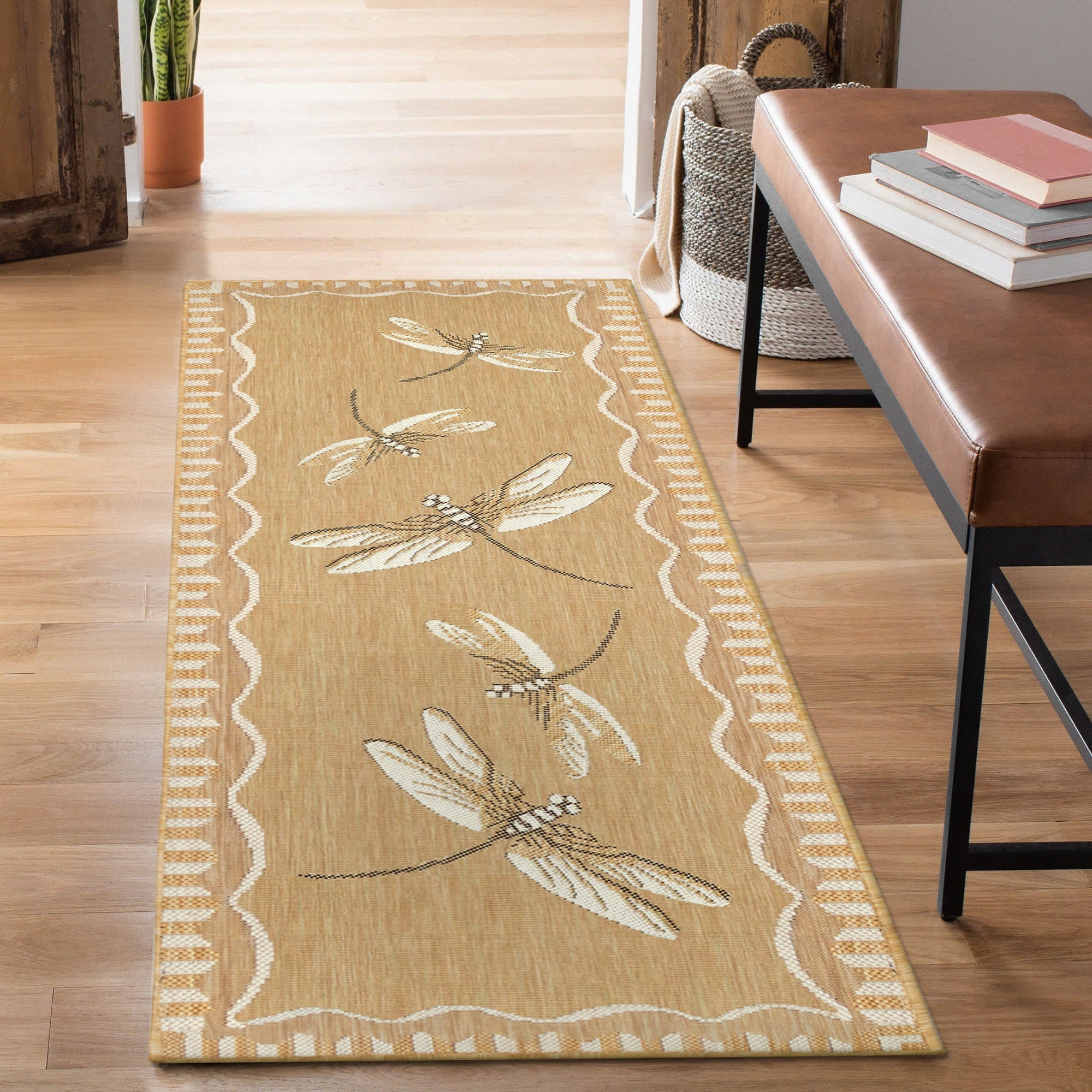 Carmel Dragonfly Indoor Outdoor Area Rug