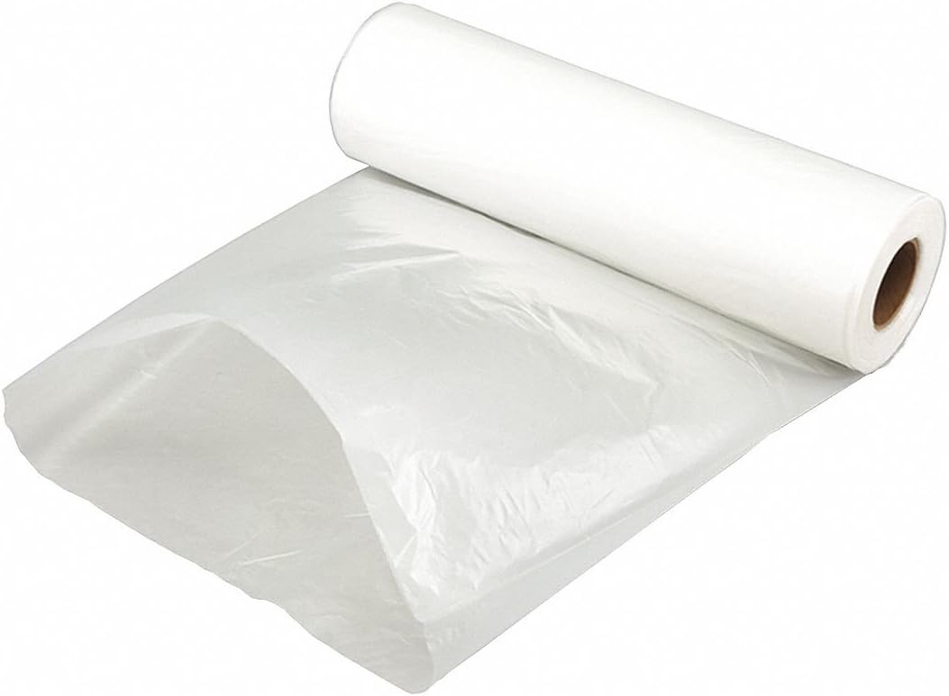 22" x 500' Clear 2.25mil Lay Flat Air Ducting T8683
