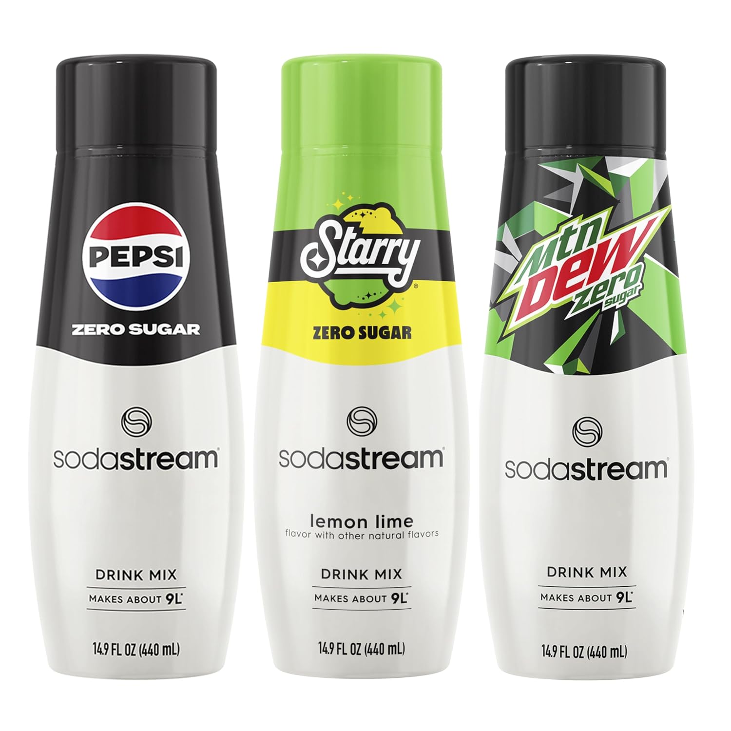 Zero Sugar Variety Pack, 440ml, Pack of 3 T6894