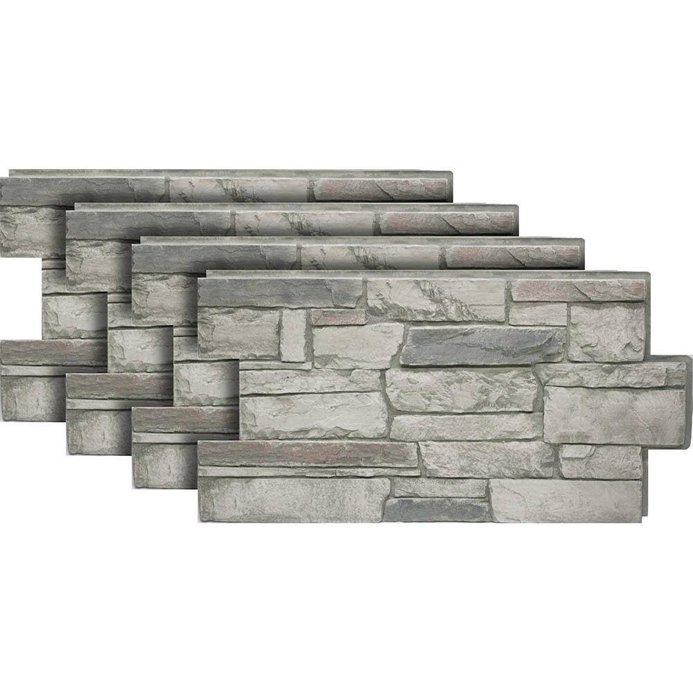 24 in. x 48 in. Stone Veneer Panel (4-Pack) B636820