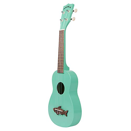 Surf Green Soprano Ukulele with Tuner and Polishing Cloth S55502