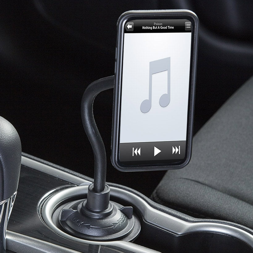 Universal Flexible Car Cup Phone Holder Magnetic Or Non-Magnetic