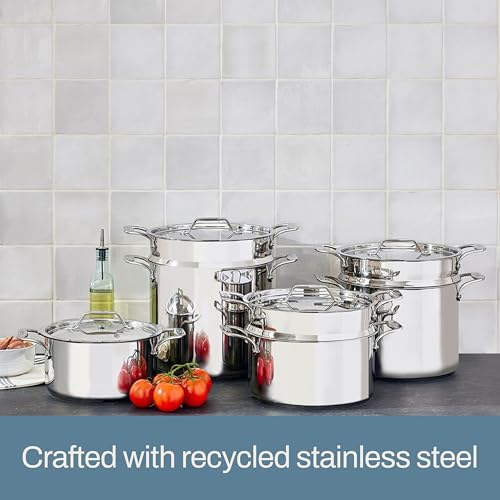 Stainless Steel 6-Quart Multipot with Straining Lid O781