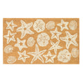 Natura Shells Coir Doormat with Non-Slip Backing