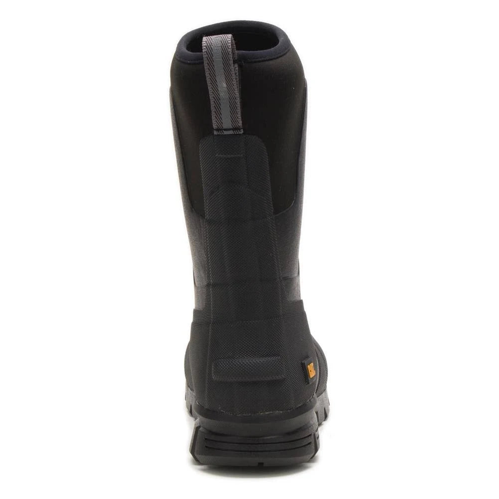 Black Waterproof Steel Toe Rubber Boot H559699