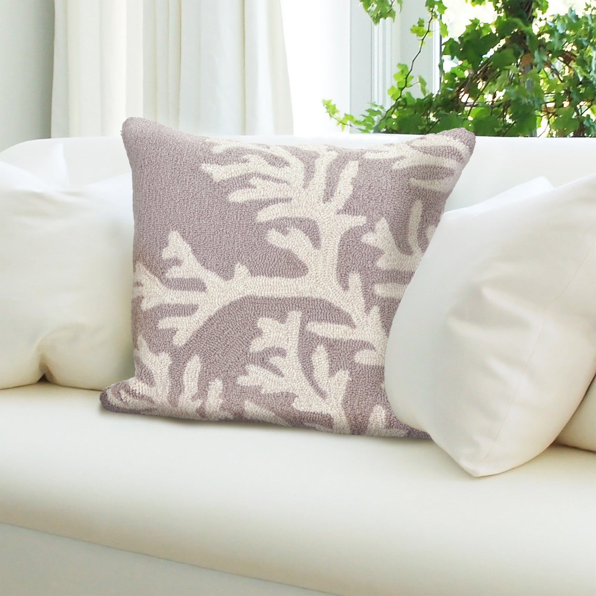 Frontporch Coral Indoor Outdoor Throw Pillow