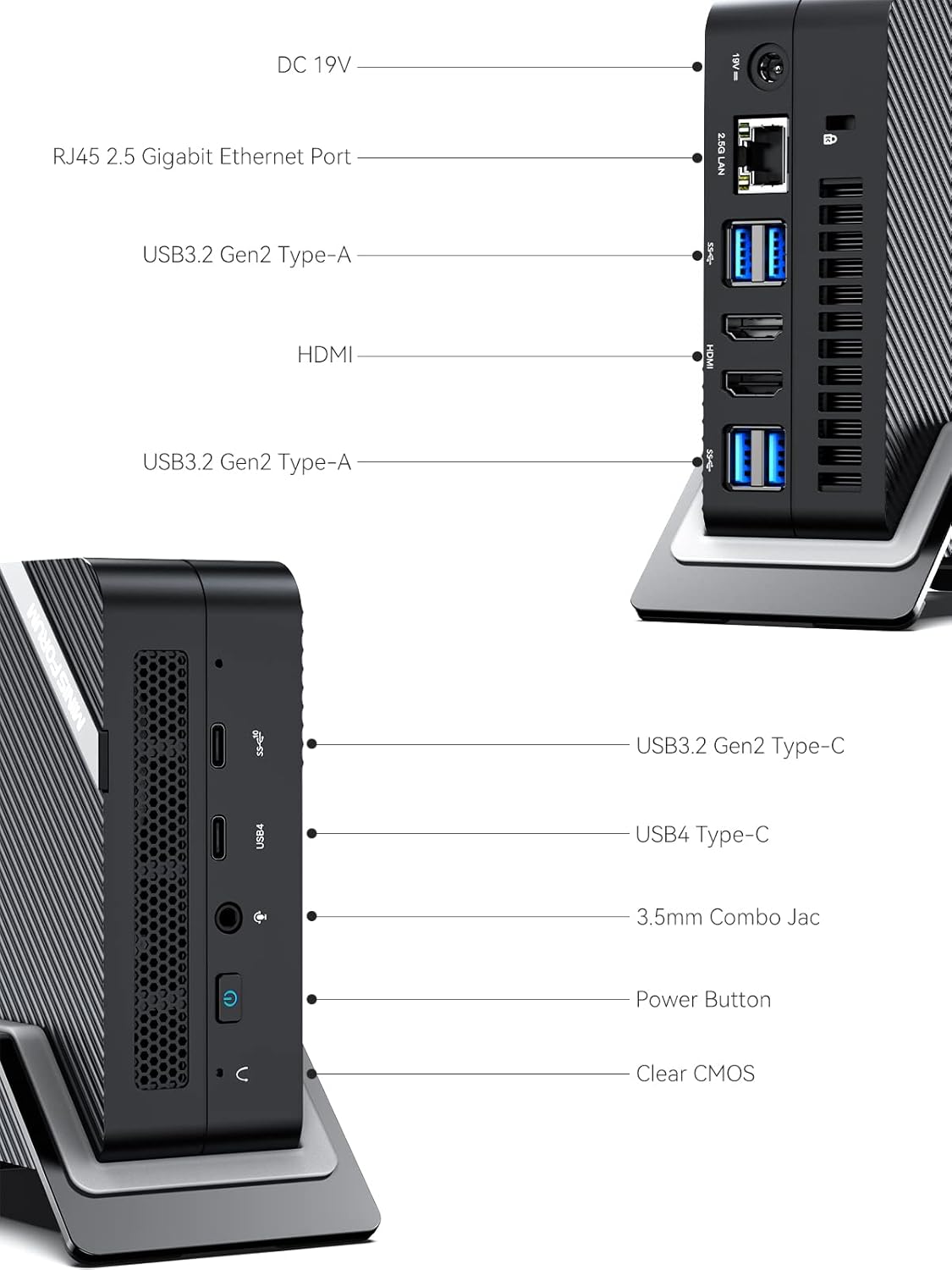 32G RAM 512GB PCIe SSD AMD Ryzen 9 6900HX Mini PC L367396