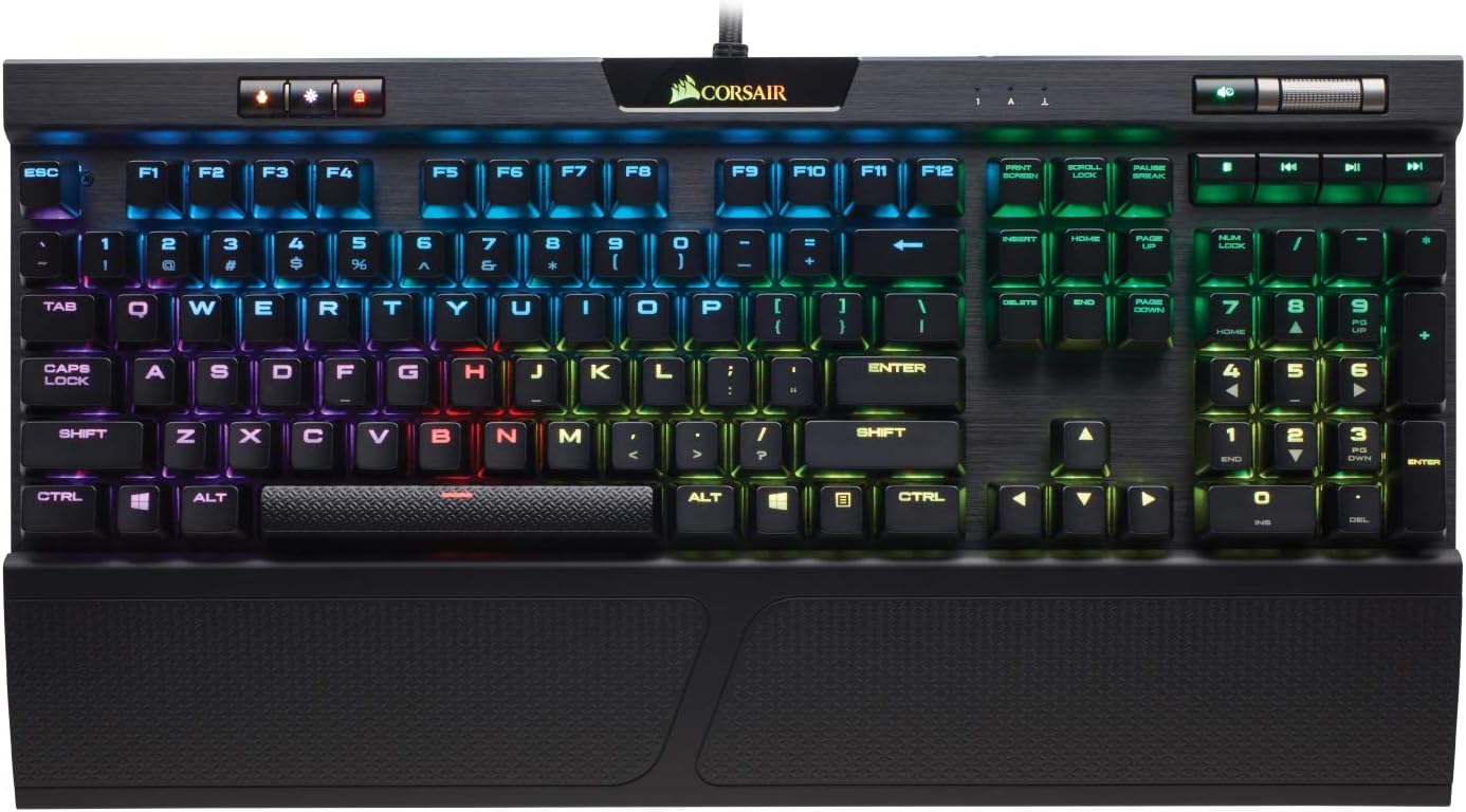Cherry MX Speed Mechanical Gaming Keyboard with RGB LED Backlit H364707