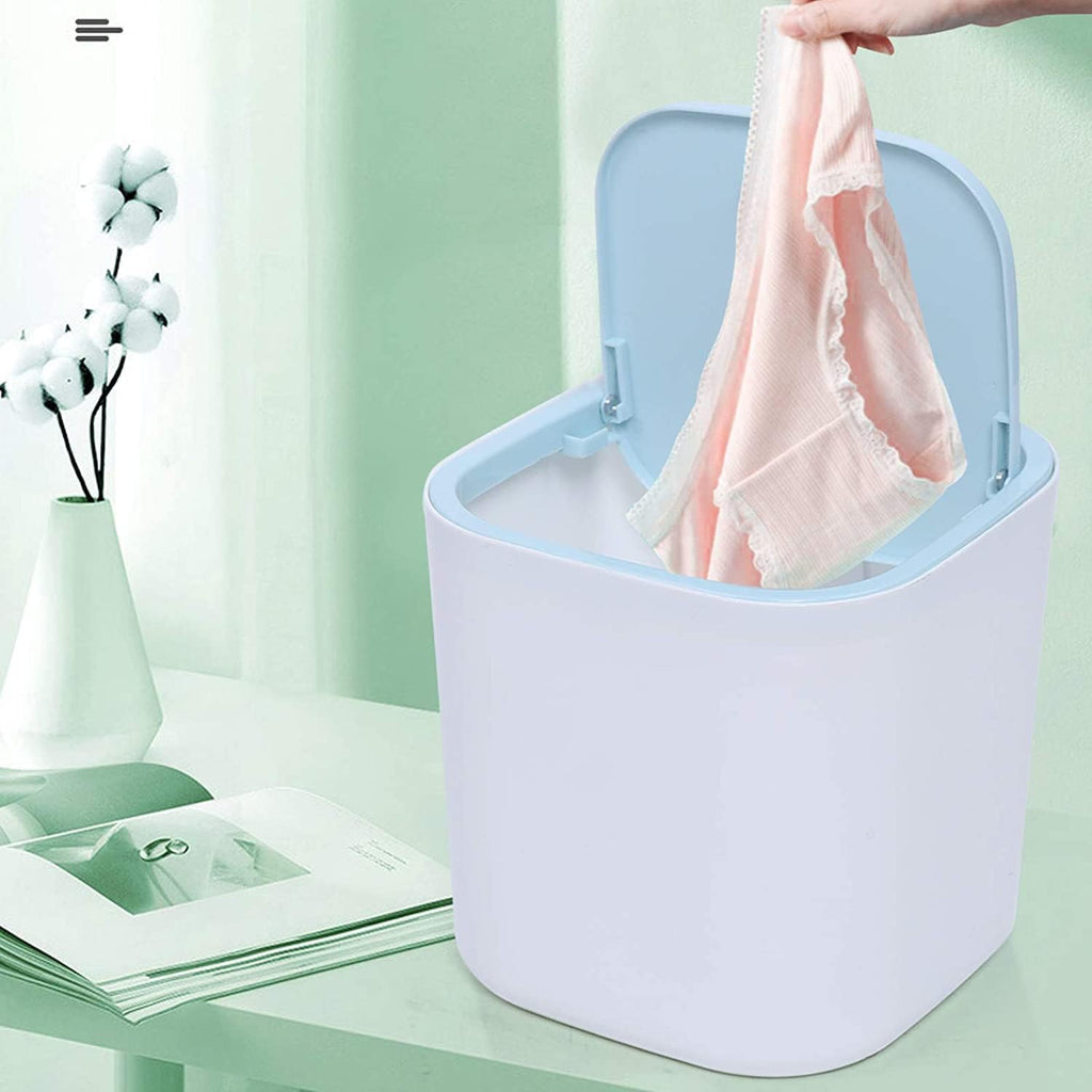 Compact Counter Top Portable Washing Machine, 6.69x6.69x6.69 Inch Blue V21280