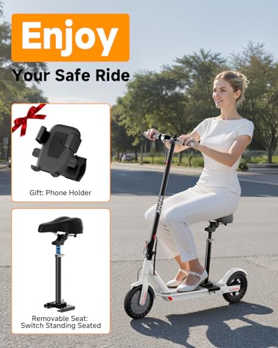Electric Scooter with Seat, 16 Mph, 8.5'' Tire, 350W Motor Q1208