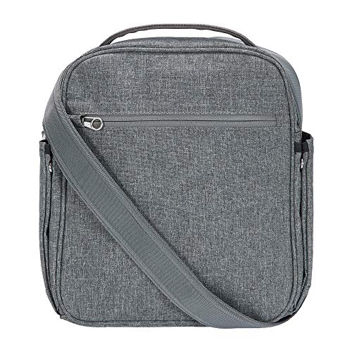 7 Liter Anti Theft Crossbody Shoulder Bag Black O8239