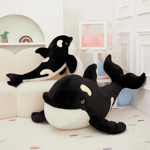 31.5Inch Orca Stuffed Animal Plush Soft Killer Whale M19850