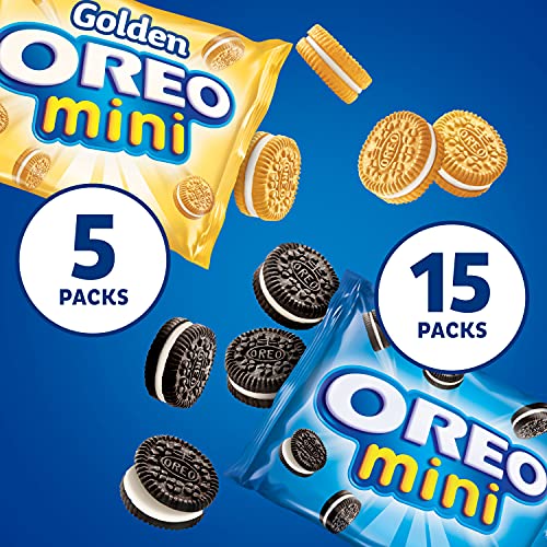 Mini Mix Sandwich Cookies Variety Pack, 20 Snack Packs J486