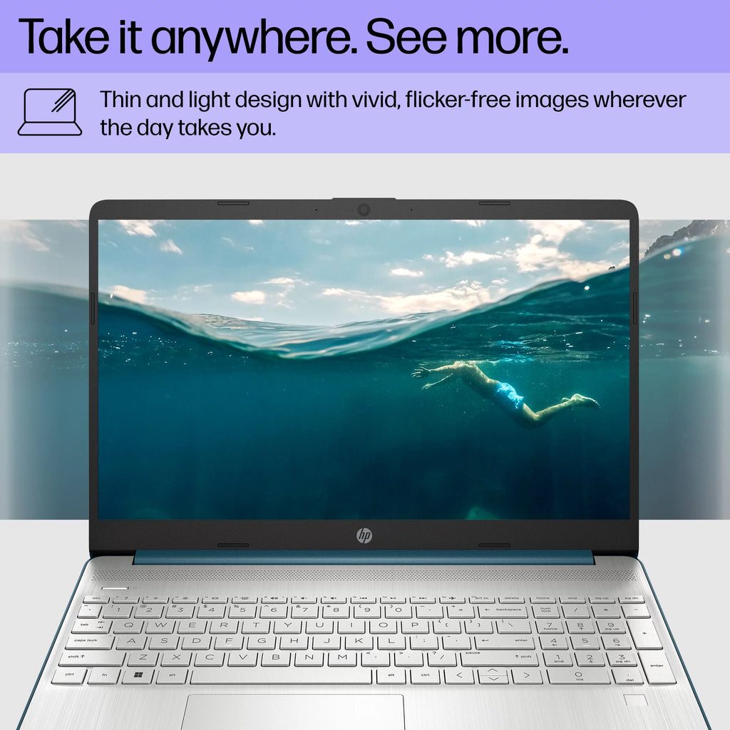 15.6" FHD Laptop, Intel Core i7-1165G7, 16GB RAM, 512GB SSD, Spruce Blue, Windows 11 Home Y60784