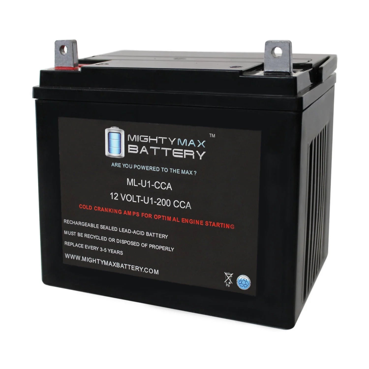 12V 200CCA Battery for Lawn Tractor I4901