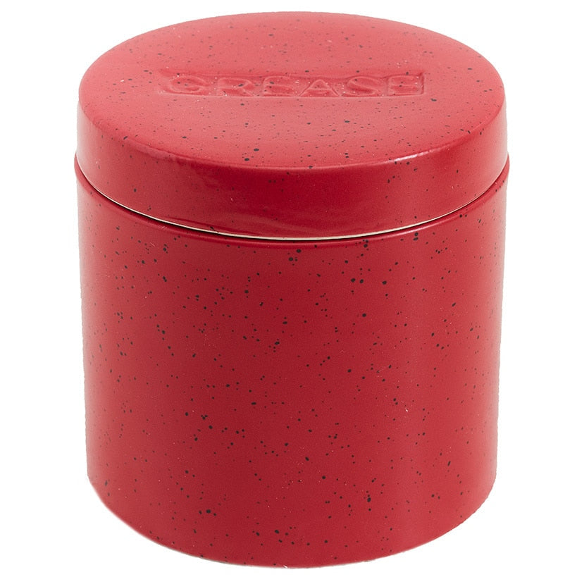 Bacon Grease Storage Container with Strainer